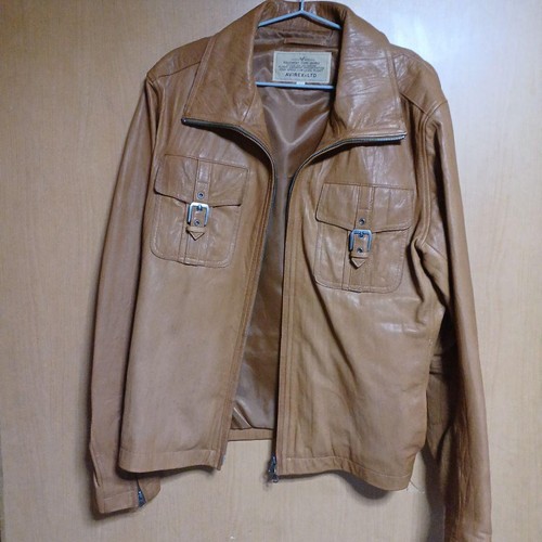 Avirex veste cuir blouson - en,