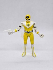 Maskman Jaune Bioman 2, Bandai 1987, 12 cm, complet (bras figé) [RefY05]