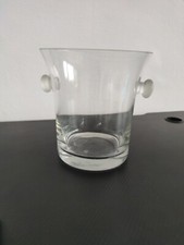 SEAU À CHAMPAGNE EN VERRE