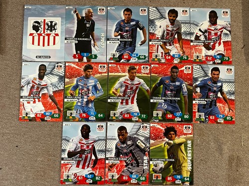 Lot cards panini - lot, adrenalyn