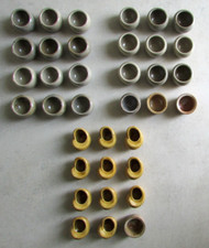 Ensemble de 36 godets individuels coquilles à escargots céramique cuisson four