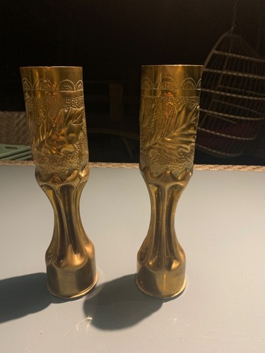 Paire grands vases - vases, obus