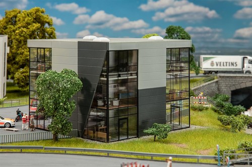 Maquette immeuble bureaux - maquette,, de