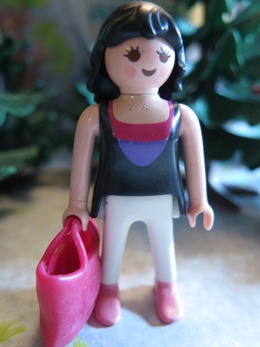 Femme brune maison