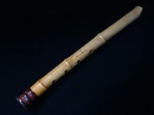 D0601 Flûte En Bambou Vintage