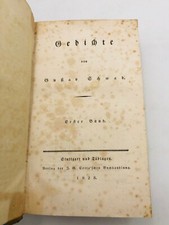 Gedichte. 2. Bände in 1 / SCHWAB, Gustav / 1829