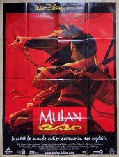 MULAN Affiche Cinéma originale pliée 160 x 120 cm Movie Poster Disney