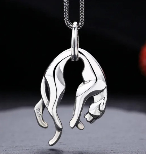 Pendentif panther 925 argent - panther,
