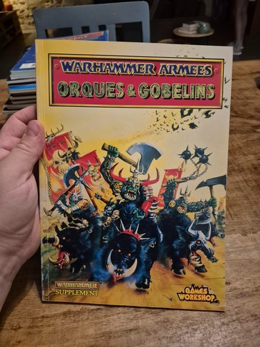 Livre warhammer armée orques - livre,
