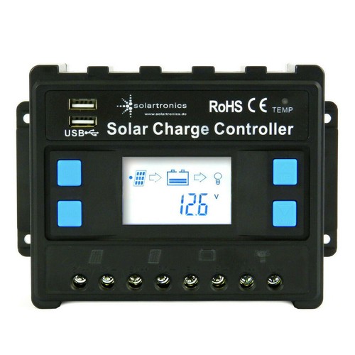 Contrôleur charge 30a 12v - charge,