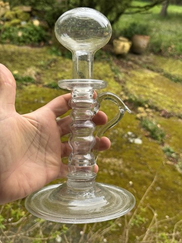 Rare lampe huile verre - huile, en