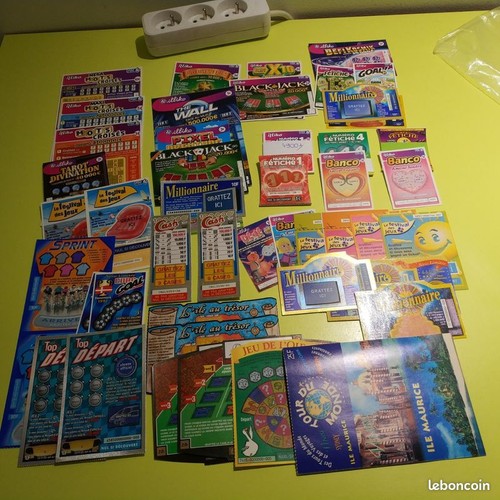 Lot tickets spêcimens - lot,