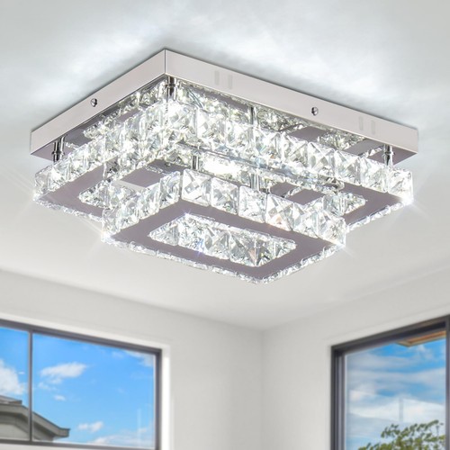 Plafonnier led cristal - en,