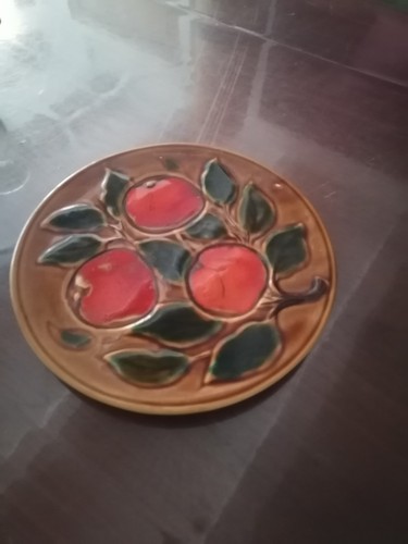 Vallauris plat tarte 1960 70 - a,