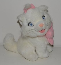 Peluche chat blanc Marie ARISTOCHAT DISNEY DisneyLand Paris plush 30 cm