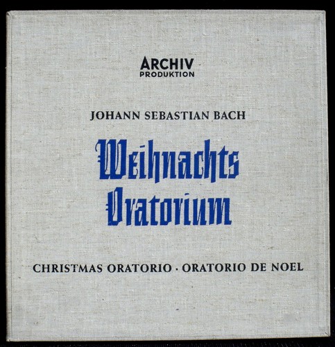 Bach weihnachts oratorium - bach,