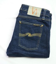 Jean slim nudie skinny lin tight homme taille W30 L32 S petit zip mouche...