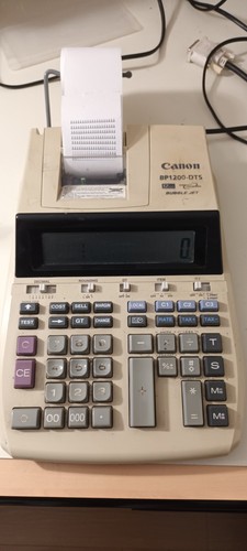 Calculatrice imprimante canon - calculatrice,