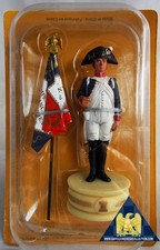 FIGURINE ALTAYA ECHEC AUSTERLITZ  PORTE DRAPEAU  4e Reg DE LIGNE Neuf s/ blister