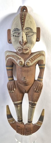 Statue papouasie crochet - statue,