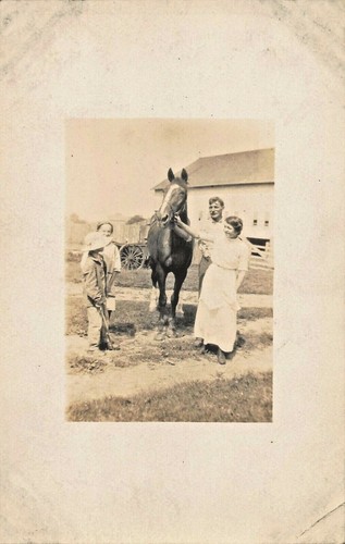 Fermier famille avec une - en,