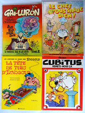 BD Gai-Luron / Saupiquet / Iznogoud / Cubitus  Lot de 4