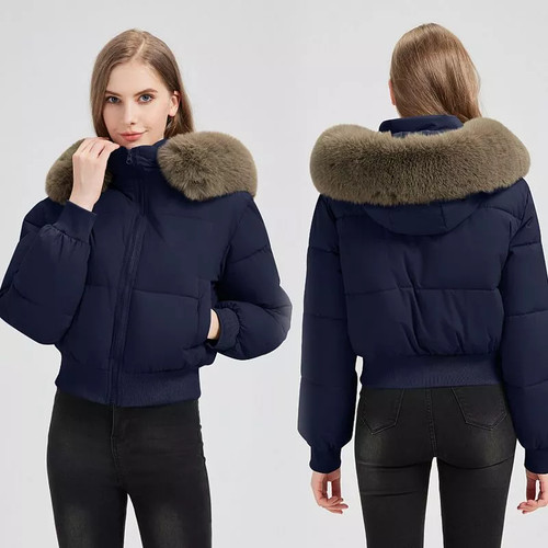 Doudoune courte femme bleu - femme,
