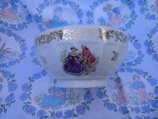 bol ancien porcelaine couleuvre