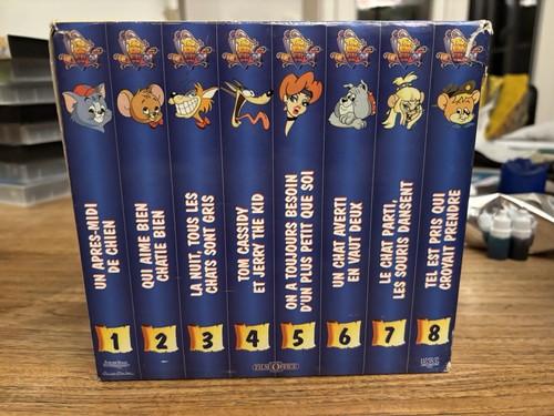 Coffret cassettes vhs tom - de, 8