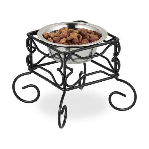 Gamelles accessoire chien bois - gamelles,