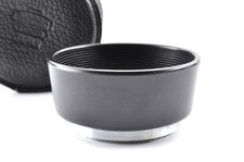 Pare-soleil Nippon Kogaku Nikkorex 5 cm f2,5 avec étui en cuir [presque neuf]...