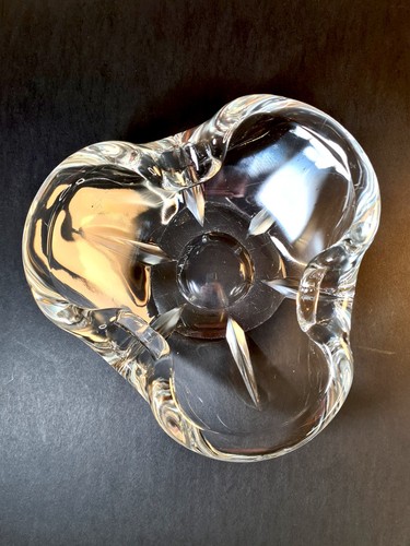 Coupelle cristal signée - coupelle, en
