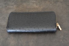 Portefeuille femme imitation autruche