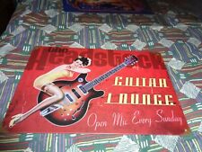 TOLE METAL GUITARD PIN UP NON