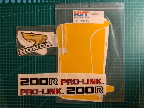 Honda 200 1983 stickers - honda, r