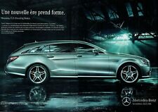 publicité Advertising 0521 2012  Mercedes-Benz  classe CLS Shooting brake   2p