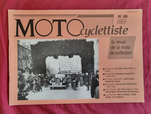 Revue motocyclettiste - , n°68