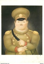 Art - Peinture - Fernando Botero - Capitaine 1969 - CPM - Carte Neuve - Voir Sca