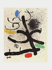 Joan MIRO - Lithographie sur papier Cahier d'ombres de 1971 38x28