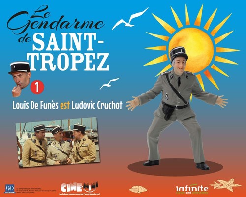 Figurine gendarme de - le,