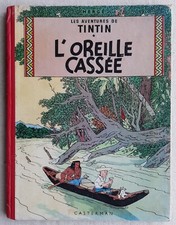 TINTIN L'OREILLE CASSEE RARE