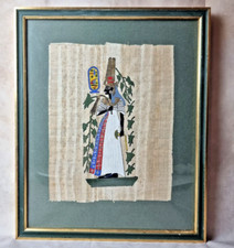 Papyrus encadré peint - encadré,