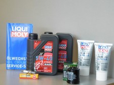 Kit de Maintenance Piaggio Typhoon 125 4T Huile Filtre Bougie Service Inspection