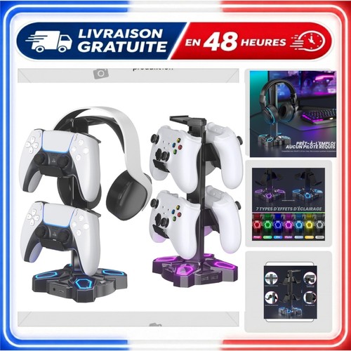 Support casque gamer rgb - support, kdd