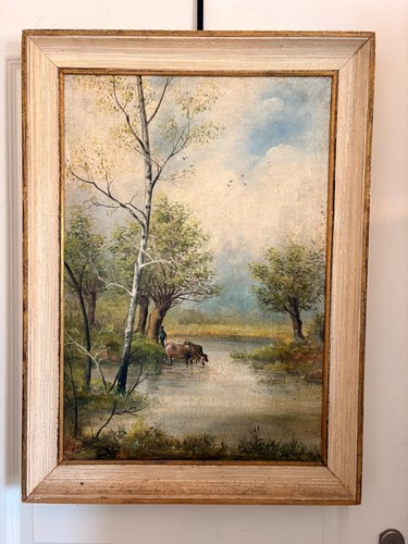Tableau peinture huile - tableau,