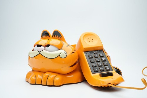 Vintage garfield telephone - vintage,