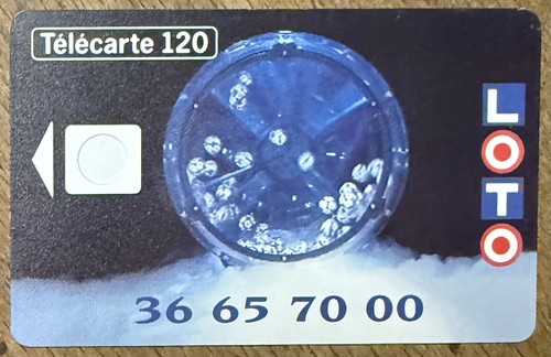 Loto sans puce - sans, telecarte