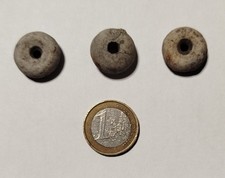 lot 3 perles WW2 céramiques goupille presse purée outils Allemand  Normandie