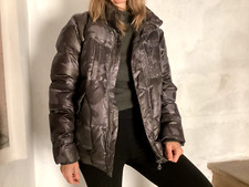 Veste d'hiver camouflage avec rembourrage en duvet