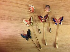 Vintage Cloisonne Stick Pin